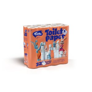 Háztartási toalettpapír 3 réteg 32 tekercses Finito