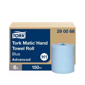 290068 Tork kéztörlő H1 2 réteg kék