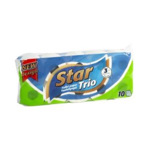Star Trio toalettpapír 3rtg. 10tek.