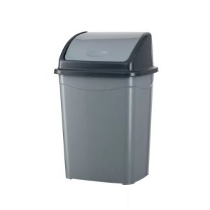 Billenőfedeles műanyag hulladékgyűjtő 16 L