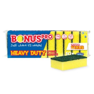 BonusPro mosogatószivacs 10db/csomag B520