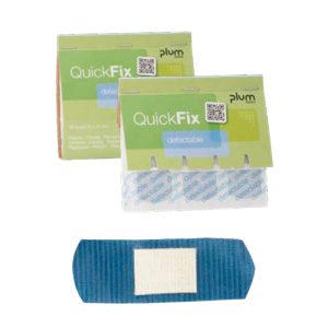 Plum QuickFix Detectable - detektálható fémszállal kék (6x45db)
