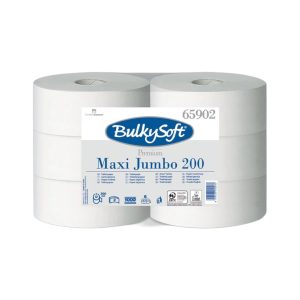 BulkySoft classic belsőmagos maxi jumbo toalettpapír 2 rtg D20 200m cell 6 tekercs/#