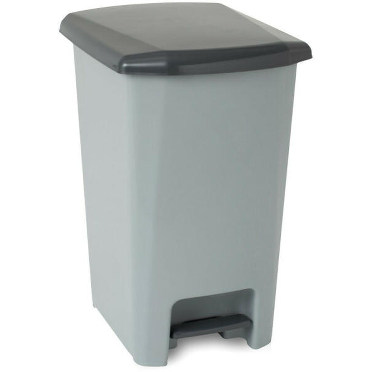 Pedálos szemetes kuka, 40L, műanyag, ECO antracit