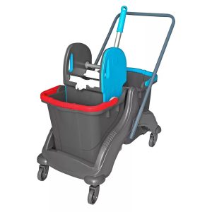 Takarító kocsi 2x25L, két vödrös, CK748