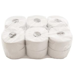 Toalettpapír újrahasznosított, extra gyorsan oldódó,2 réteg, 120m,12tekercs/# 19cm