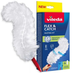 Vileda Flex&Catch rövid nyelű portörlő szett