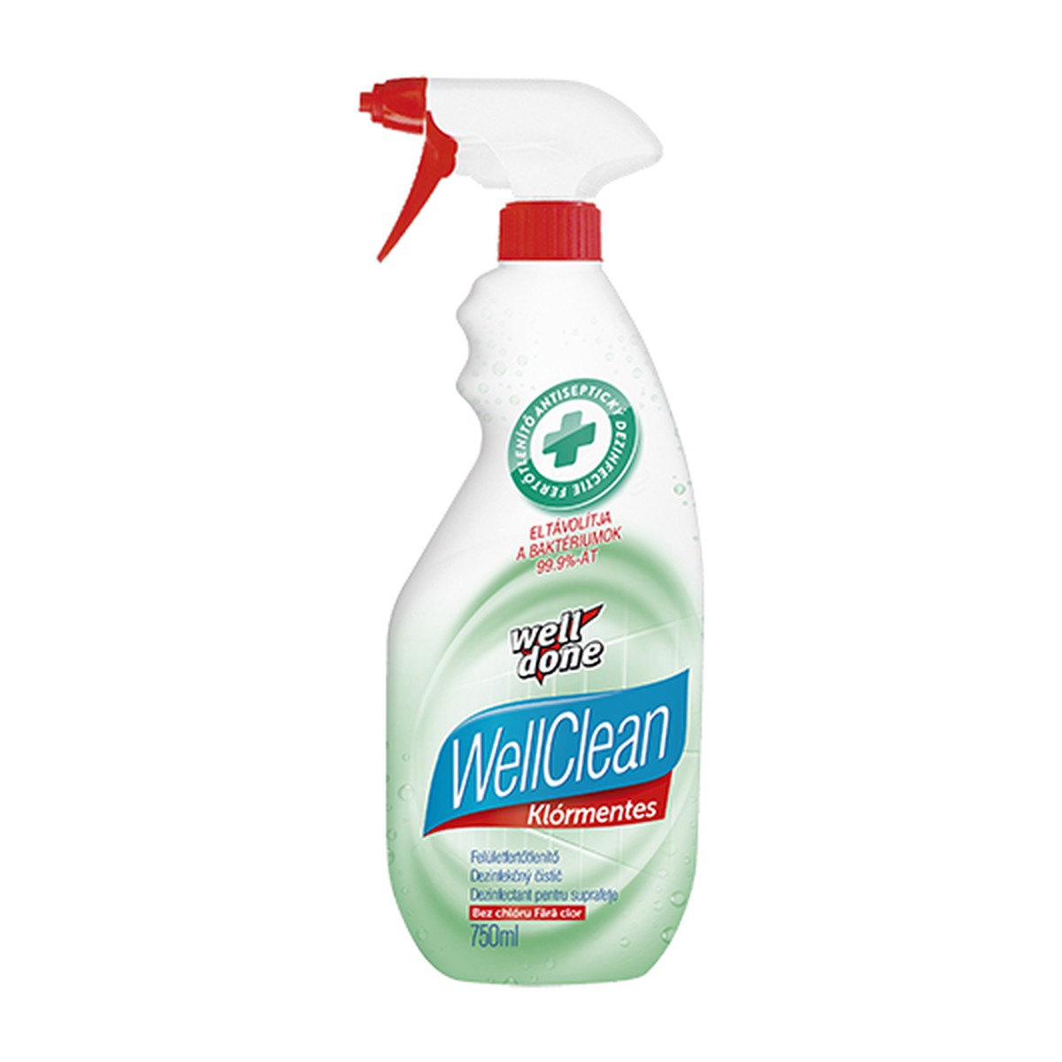 Wellclean Felületfertőtlenítő 750ml WELL DONE