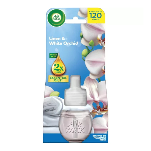 Air Wick elektromos utántöltő 19ml Fehér Orchidea